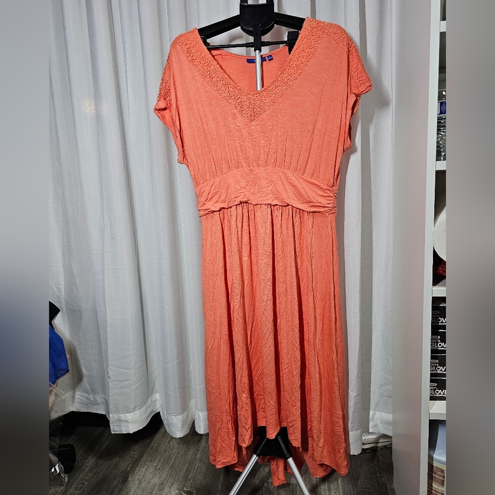 Coral Dress